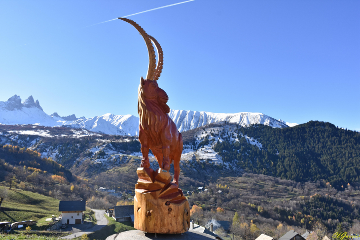 Sculpteur : Sébastien Bizel-Bizellot - La Saussaz - Albiez-Montrond