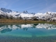 Plan d'eau du Mollard - Reflet des Aiguilles d'Arves