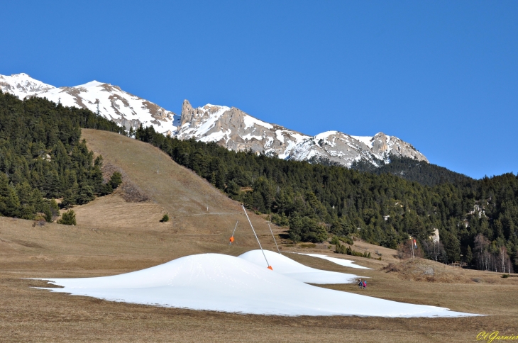 Neige artificielle - Aussois