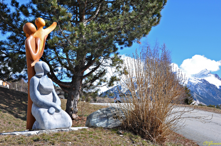 Regarde Sculptures de Serge Couvert et de Patrice Lecomte - Centre Paul  Langevin - Juin 2017 - Aussois