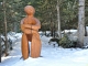 Photo précédente de Aussois Le Rêveur de Serge Couvert -  Sculpture directement taillée dans un mélèze sur Pied