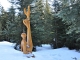 Photo précédente de Aussois Envoles-moi de Serge Couvert -  Sculpture directement taillée dans un mélèze sur Pied