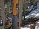 Réparation - Trait de Jupiter - 15è Sculpture de Serge Couvert - Forêt d'Aussois