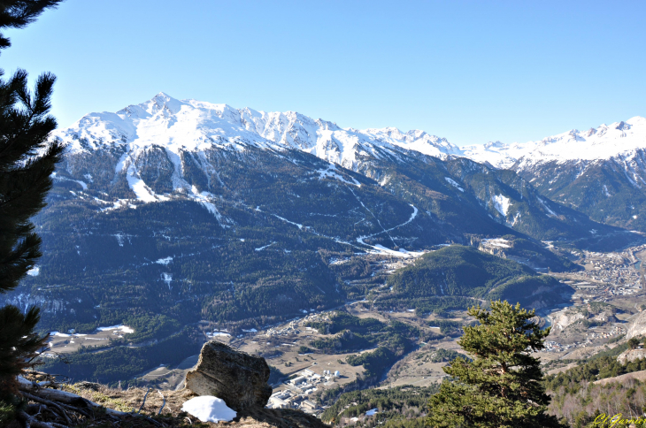 Vallée de la Maurienne depuis Courberon - Télégraphe Chappe - Avrieux