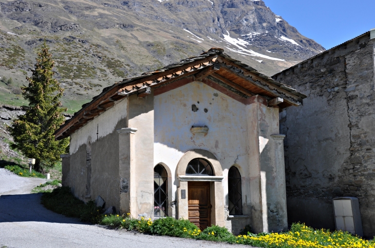 Chapelle Saint Jean-Baptiste 1895 - Bessans