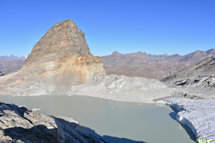 Lac & glacier du grand Méan - Le mont Séti - Bonneval-sur-Arc