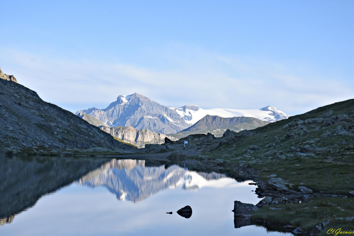 Lac de Savine - La Dent Parrachée & le Dôme de Chasseforêt - Bramans