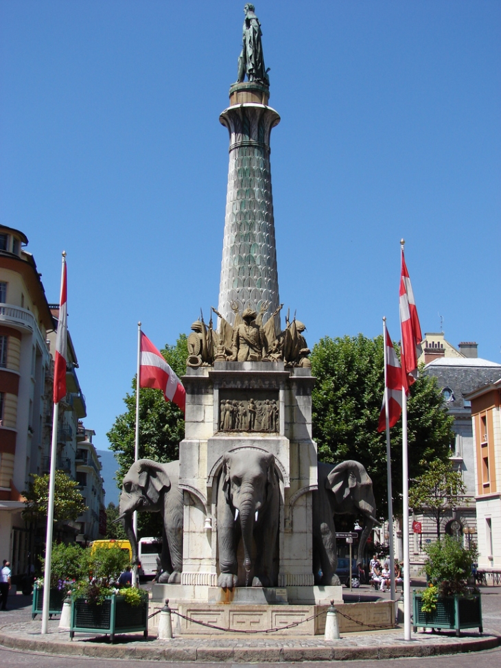 La Fontaine aux Eléphants - Chambéry