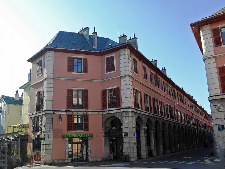 La rue de Boigne - Chambéry