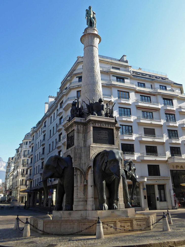 La fontaine des éléphants - Chambéry