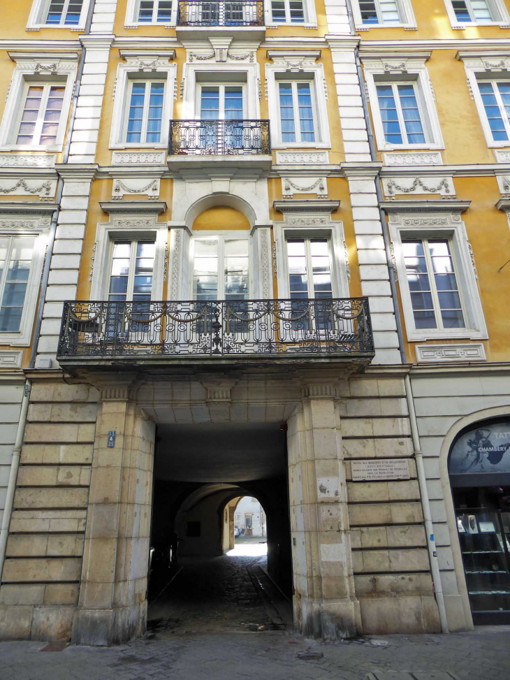 Hôtel des Marches et de Bellagarde - Chambéry