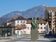 Photo précédente de Chambéry place du palais de justice : vue sur le Nivolet