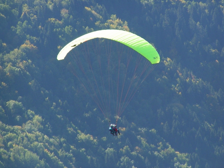 Départ parapente - Chamoux-sur-Gelon