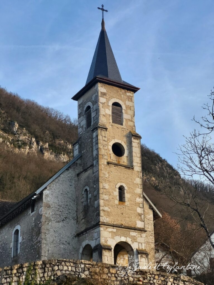 L'église de Chanaz (saule-eglantine.fr)