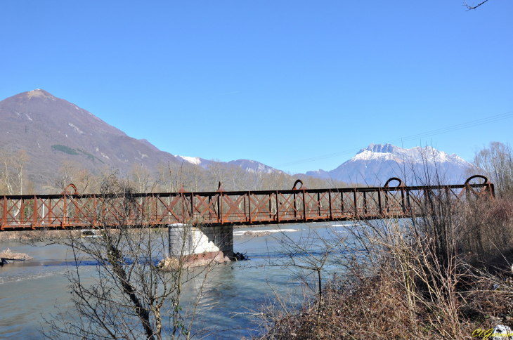 Pont Victor-Emmanuel ou pont des Anglais - 1856 - Cruet