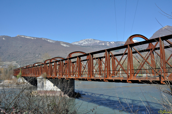 Pont Victor-Emmanuel ou pont des Anglais - 1856 - Cruet