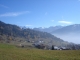 L'eglise de Feissons sur fond de vanoise