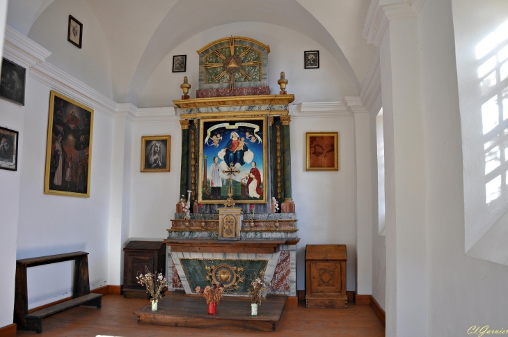 Interieur chapelle Saint Bernard - Jarrier