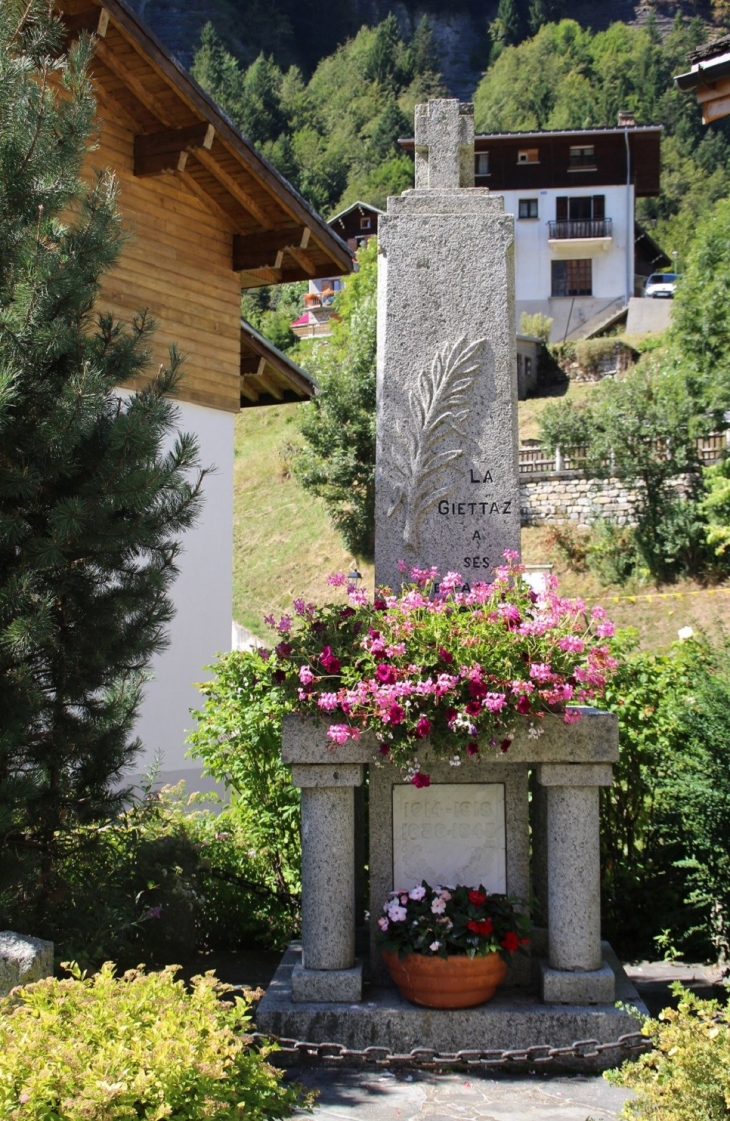 Monument-aux-Morts - La Giettaz