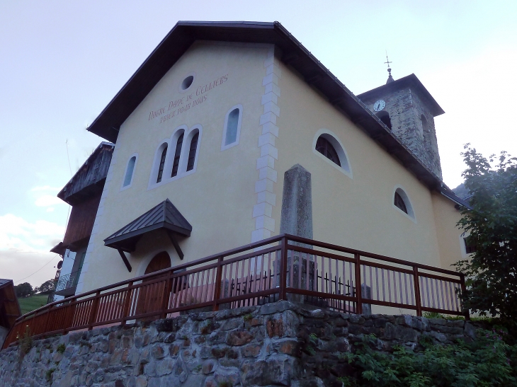 CELLIERS : l'église - La Léchère