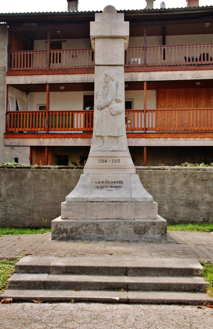 Monument aux Morts - La Rochette