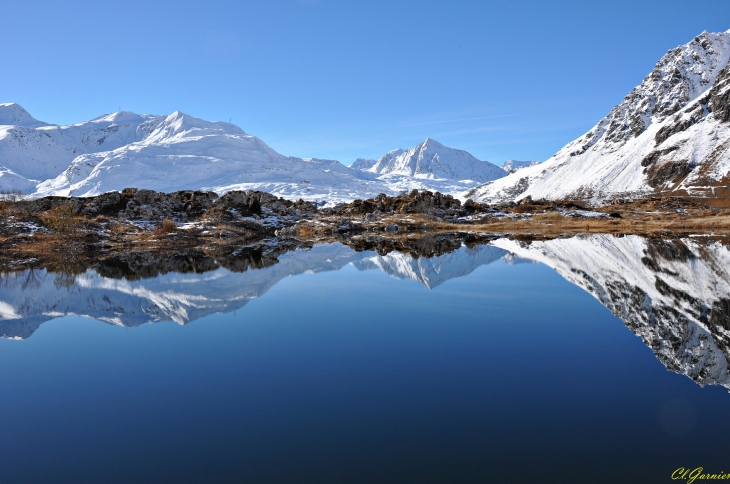 Lac du Mont-Cenis - Dent d'Ambin - Lanslebourg-Mont-Cenis