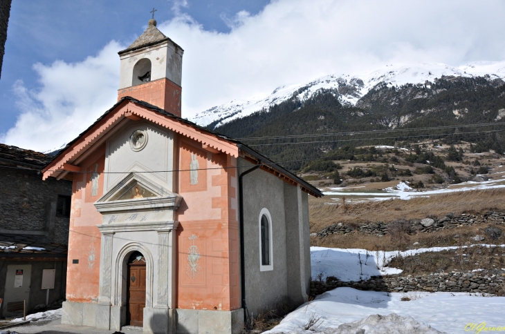 Chapelle du Sacré Coeur 1872-74 - Les Champs - Lanslebourg-Mont-Cenis