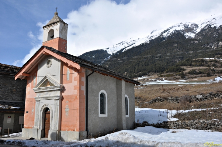 Chapelle du Sacré Coeur 1872-74 - Les Champs - Lanslebourg-Mont-Cenis