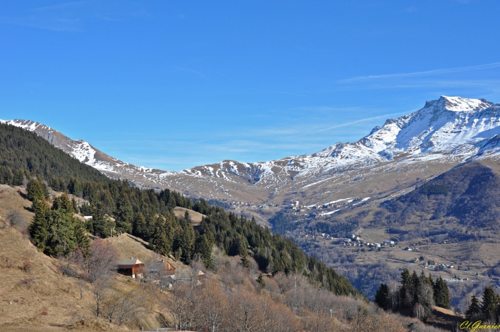 Domaine skiable de Saint François Longchamps - Montgellafrey