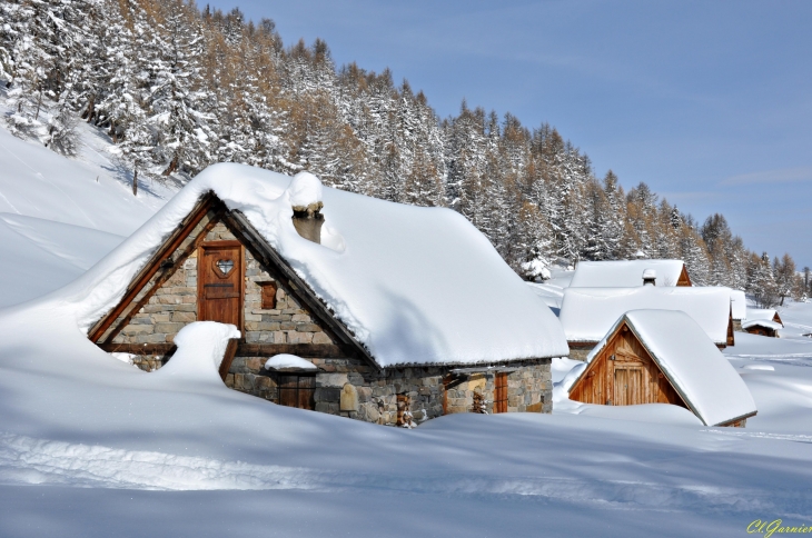 Dernières chutes de neige - Hameau de la Plagne - Albanne - Montricher-Albanne