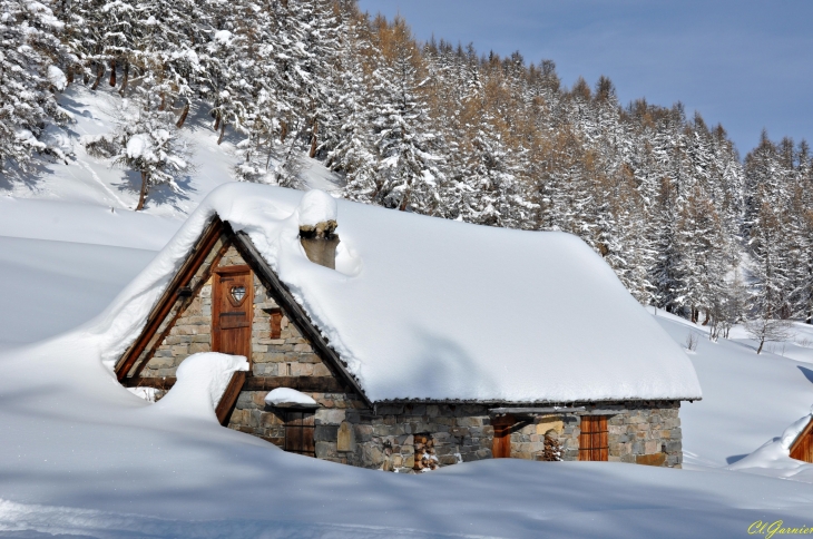 Dernières chutes de neige - Hameau de la Plagne - Albanne - Montricher-Albanne