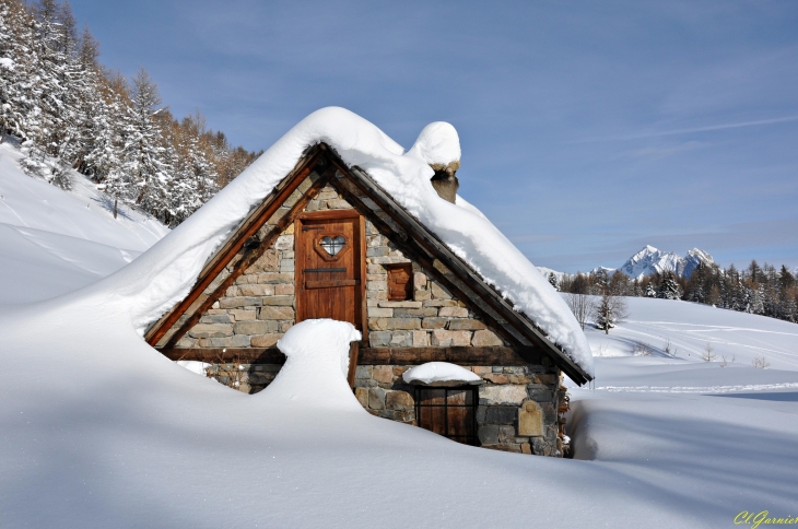 Dernières chutes de neige - Hameau de la Plagne - Albanne - Montricher-Albanne