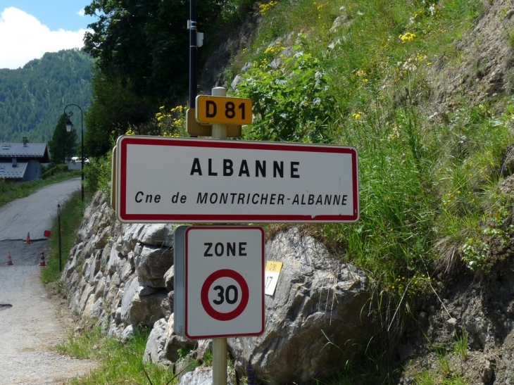 Le hameau d'Albanne - Montricher-Albanne