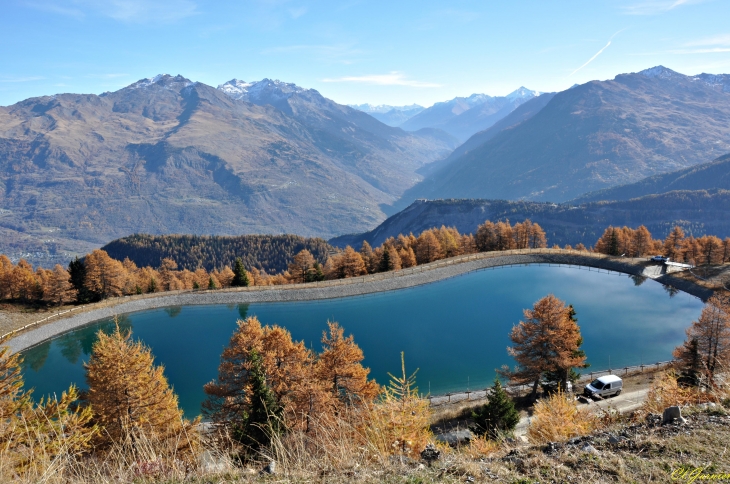 Lac au plateau de Vinouva - Les Karellis - Montricher-Albanne