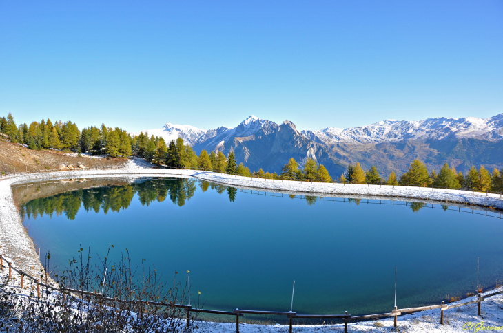 Retenue d'eau de Vinouva - Les Karellis - Montricher-Albanne