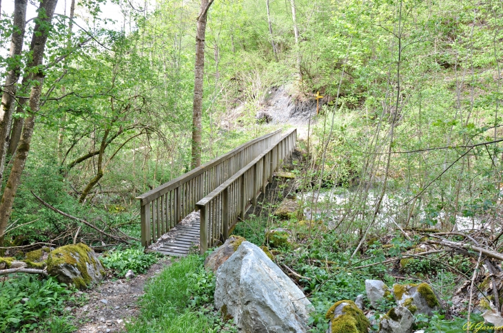 Passerelle des Covatières - Notre-Dame-du-Cruet