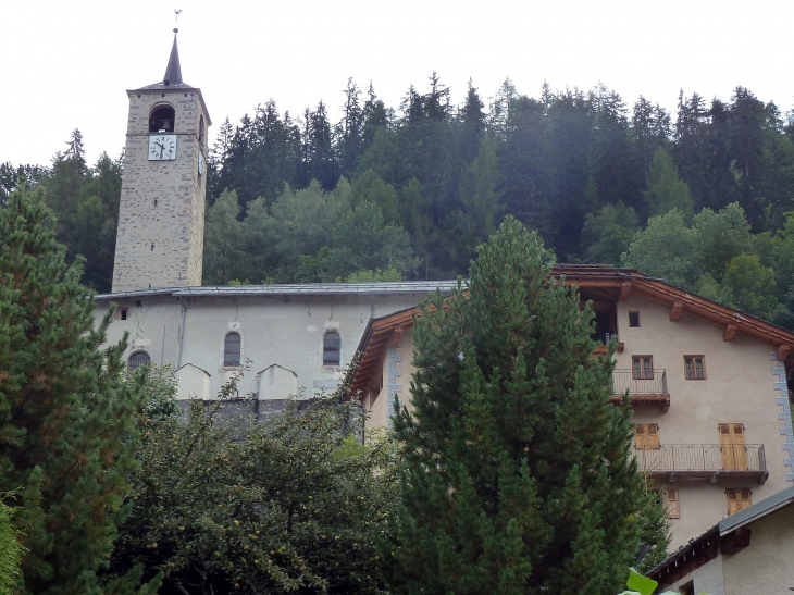 L'église  de Peisey - Peisey-Nancroix