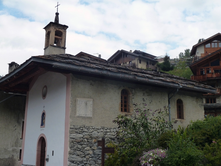 LE VILLARET : chapelle Saint Pierre - Peisey-Nancroix