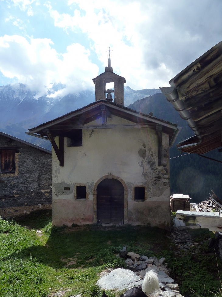 PRACOMPUET : chapelle Saint Jacques - Peisey-Nancroix