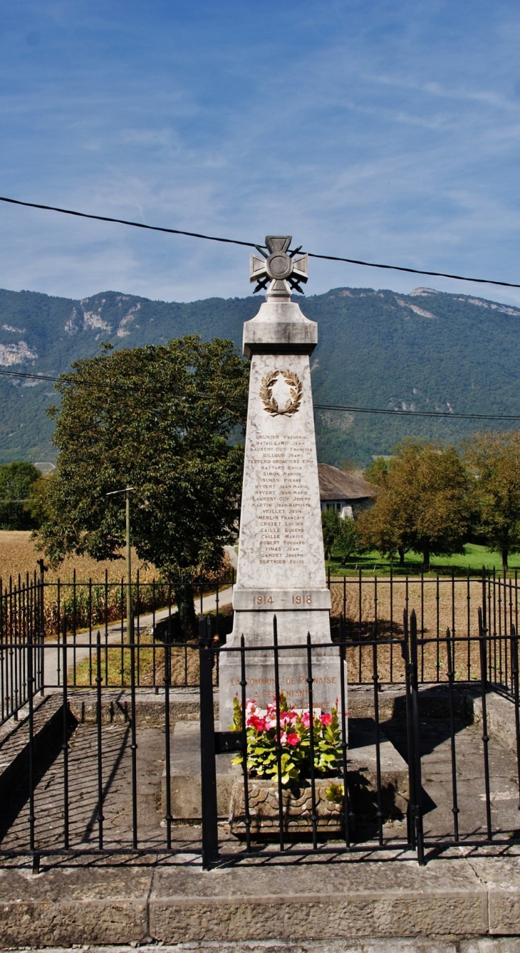 Monument aux Morts - Planaise