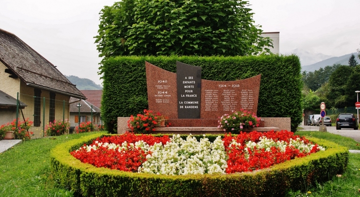 Monument aux Morts - Randens