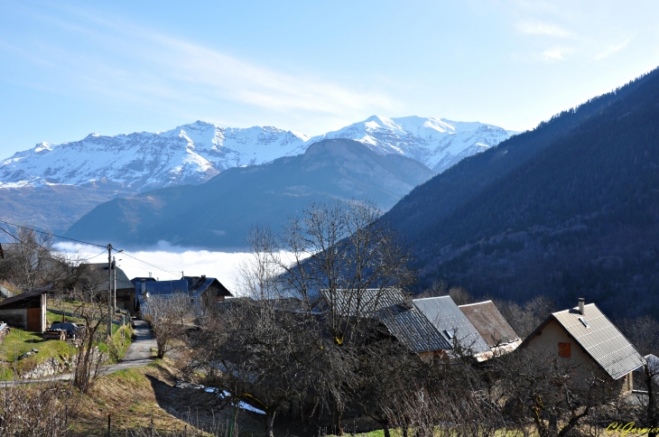 Mer de nuages sous Le Premier Villard - Saint-Alban-des-Villards