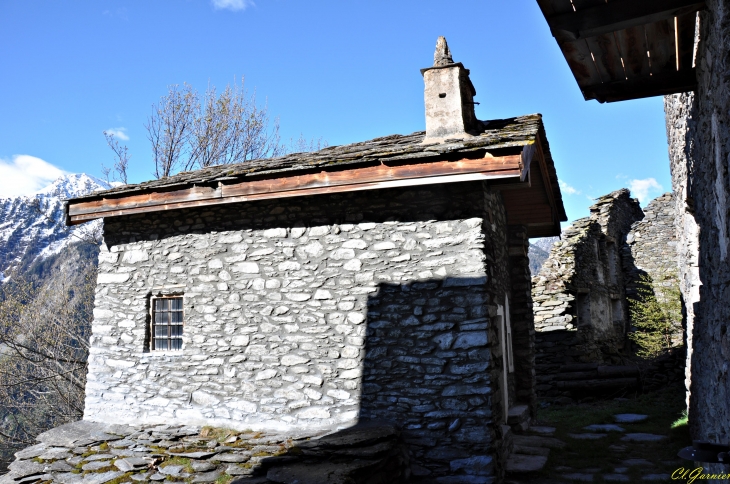 Chapelle N.D de la Délivrance - Hameau de Langlacerey 1780 - Saint-André