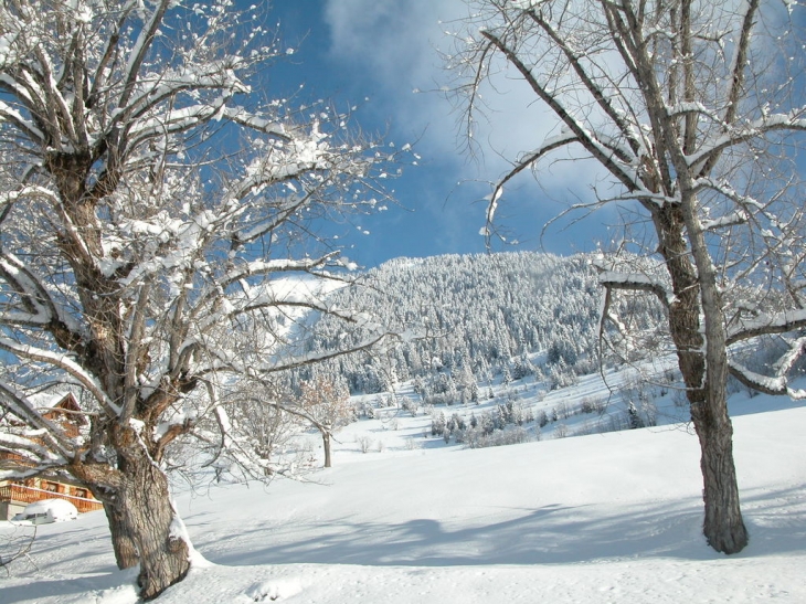 Premieres neige - Saint-Jean-d'Arves