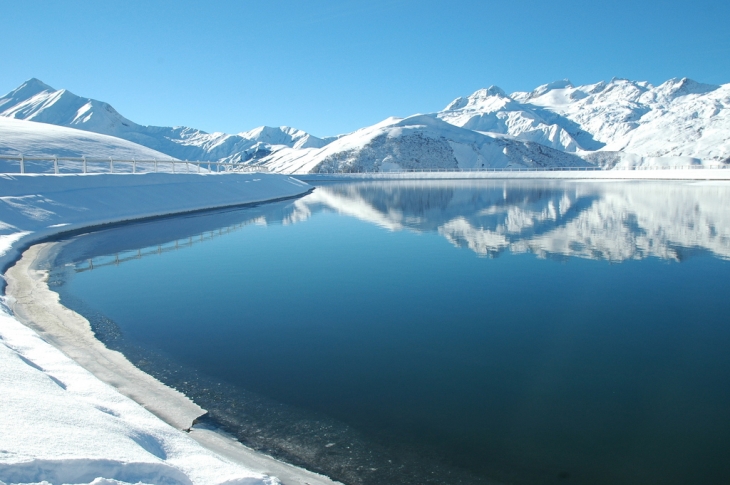 Reservoir pour canons à neige - Saint-Jean-d'Arves