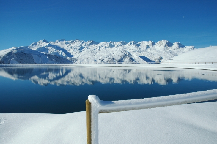 Reservoir pour canons à neige - Saint-Jean-d'Arves