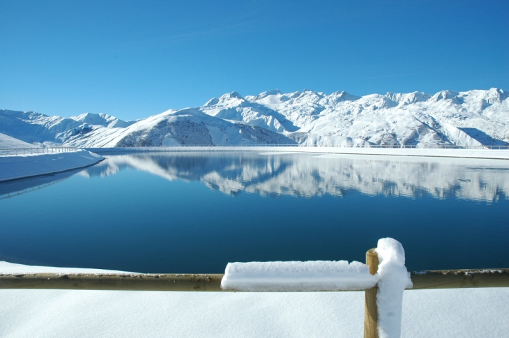 Reservoir pour canons à neige - Saint-Jean-d'Arves