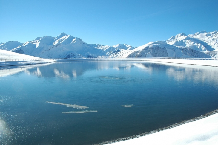 Reservoir pour canons à neige - Saint-Jean-d'Arves