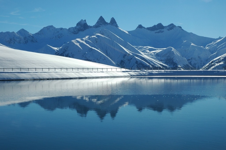 Reservoir pour canons à neige - Saint-Jean-d'Arves