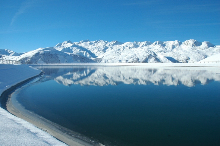 Reservoir pour canons à neige - Saint-Jean-d'Arves